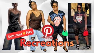 Recreating Pinterest Summer Outfits