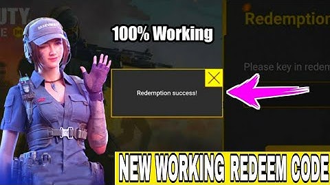 CODM REDEEM CODE | GET PERMANENT SKIN IN COD Mobile!