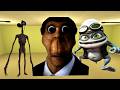 Obunga, Crazy Frog And  Siren Head Nextbot Gmod