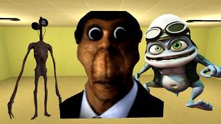 Obunga, Crazy Frog And  Siren Head Nextbot Gmod