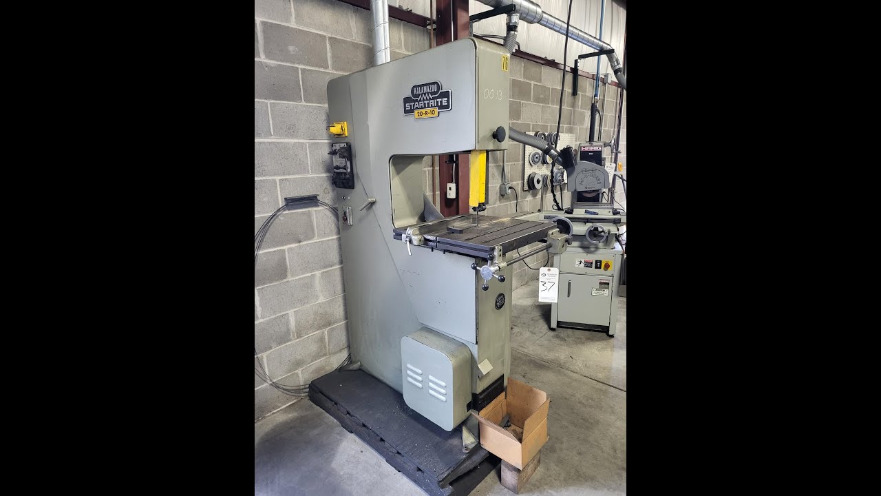 Luro Technologies Auction: Lot 37 - KALAMAZOO STARTRITE 20-R-10 VERTICAL BAND SAW