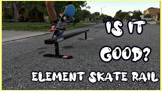 I Bought The Element Skate Rail! Is It Worth It! Unboxing and Review