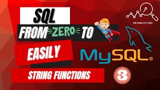 SQL series BASIC to PRO level | STRING Functions| Create Database IF NOT EXISTS