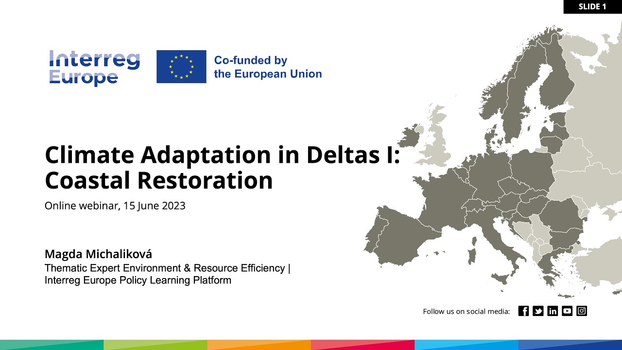 Climate adaptation: Coastal restoration