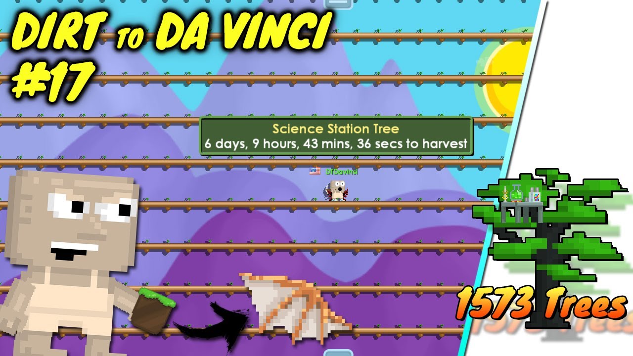 FINAL PROJECT!! | Dirt to Da Vinci Wings #17 | Growtopia