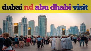 Dubai 🇦🇪or abu dhabi🇦🇪 ky haseen nazare\/ drive in.dubai🇦🇪 nd abu dhabi places\/Travel vlog with sami\/