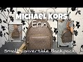 Michael Kors  ERIN SMALL CONVERTIBLE BACKPACK | MK Signature Brown🤎 | Unbox with Mee | PH review