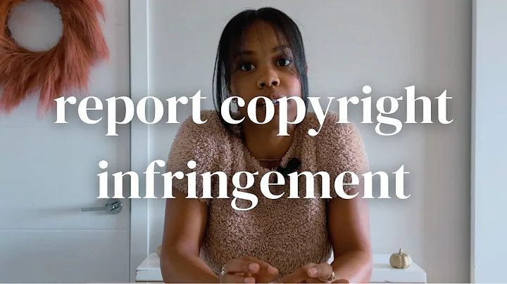 report your stolen content to YouTube | Copyright infringement