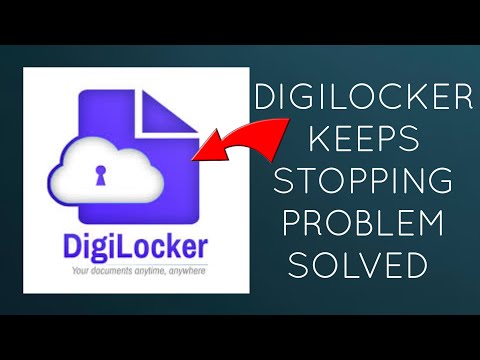 How To Solve DigiLocker App Keeps Stopping Problem || Rsha26 Solutions