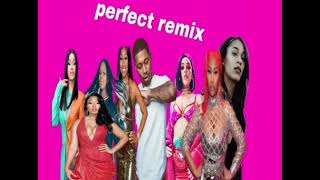 Perfect remix  ft doja cat ft Cardi b ft jt ft nicki minaj ft cousin stizz ft bia ft Megan ft city