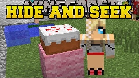 Minecraft: GIRLFRIENDS HIDE AND SEEK - Morph Hide And Seek - Modded Mini-Game