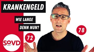 Krankengeld Wie Lange? 72 Oder 78 Wochen?