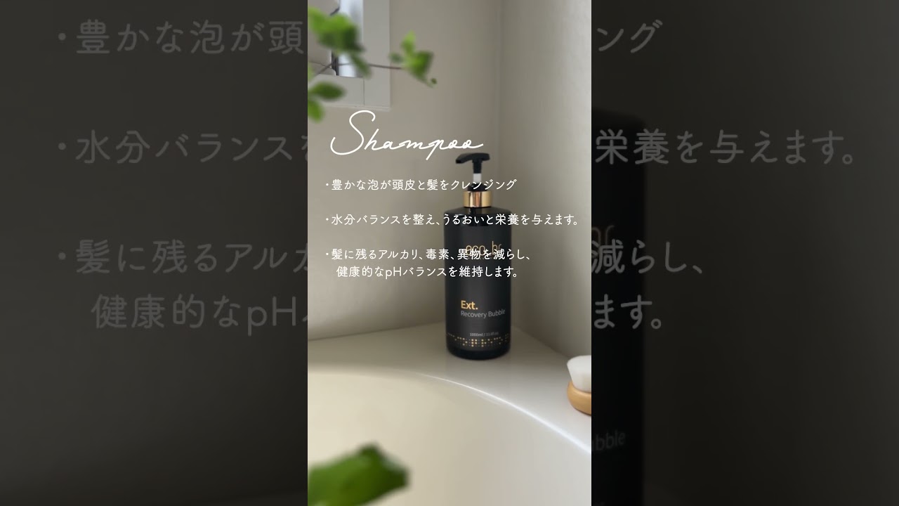 美容大国・韓国サロン専売品シャンプーが日本初上陸！【＜Eco-Br＞ Ext