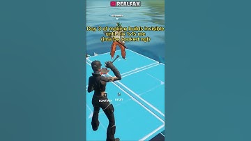 Day 3 of making builds invisible until clix 1v1s me @Clix