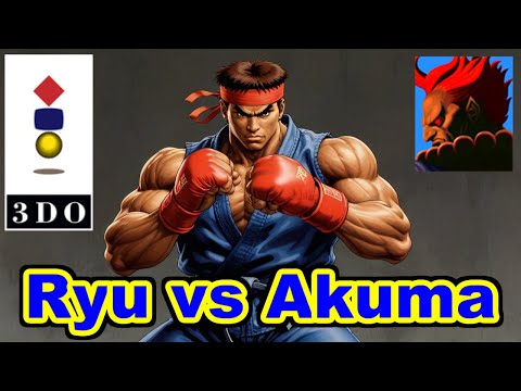 Ryu vs Akuma - SUPER STREET FIGHTER II Turbo