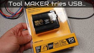 DeWalt 100 watt USB C Charger Tested