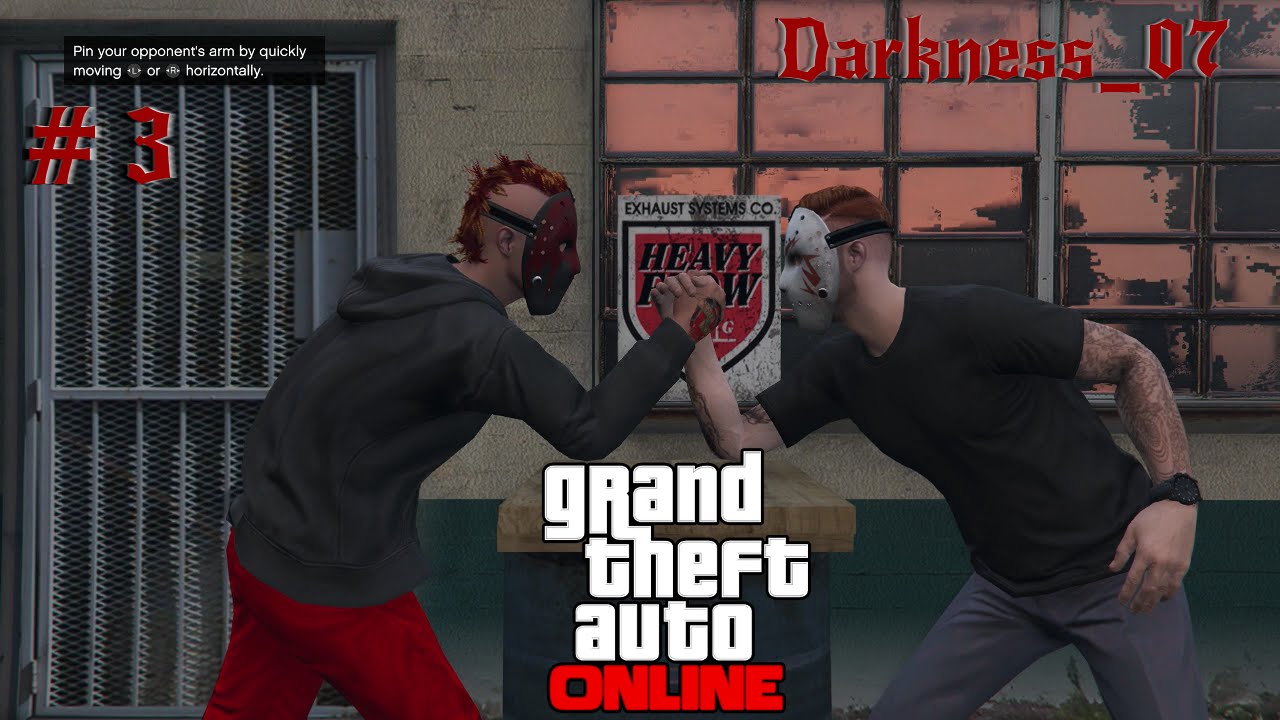 GTA 5 Online Fun Time With Friends Arm Wrestling (Part 3) YouTube
