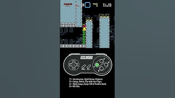 Mario Kaizo Tips - Final Test (4 of 5) | SMW Kaizo: Learn 2 Kaizo | NeXuS15 | #shorts