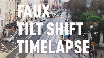 Create a Faux Tilt Shift Timelapse in After Effects
