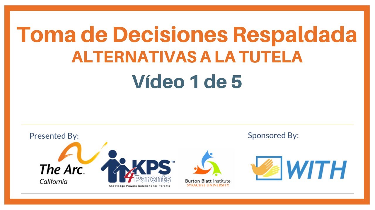 Supported Decision Making