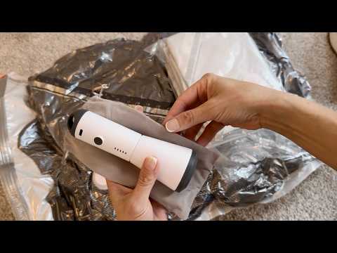 Travel Vacuum Storage Bags With Usb Electric Pump Nearby