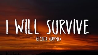 Gloria Gaynor - I Will Survive (TikTok, sped up) [Lyrics] | Go on now, go, walk out the door