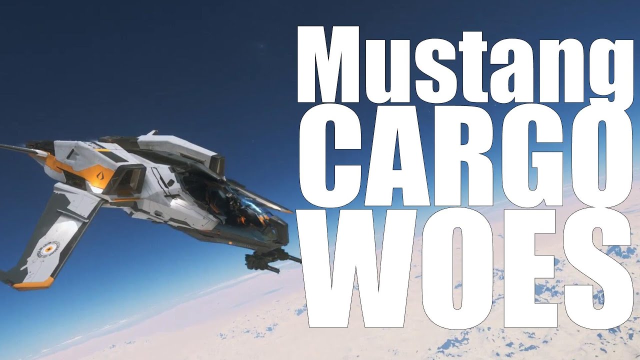 A Closer Look at Cargo running with a Mustang Alpha A Starter Ship in Star Citizen YouTube