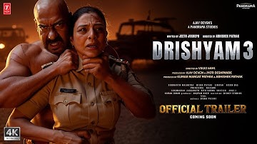 Drishyam 3 -Official Trailer | Ajay Devgn | Tabu | Akshaye Khanna | Saurabh Shukla In 2026