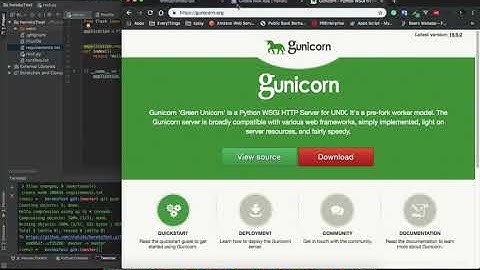 Publish python flask application on Heroku