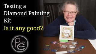 Making a diamond painting kit from Hobby Lobby