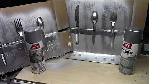 Comparing Ace Chrome to Ace Chrome Aluminum spray paint