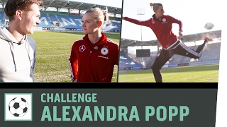Volley-Challenge und Skills vs. Profi-Spielerin Alex Popp | VfL Wolfsburg | Kickbox