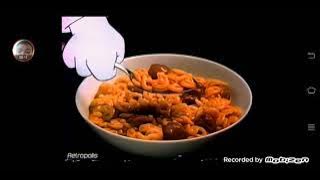 chef boyardee pac man pasta 1984 commercial Nintendo