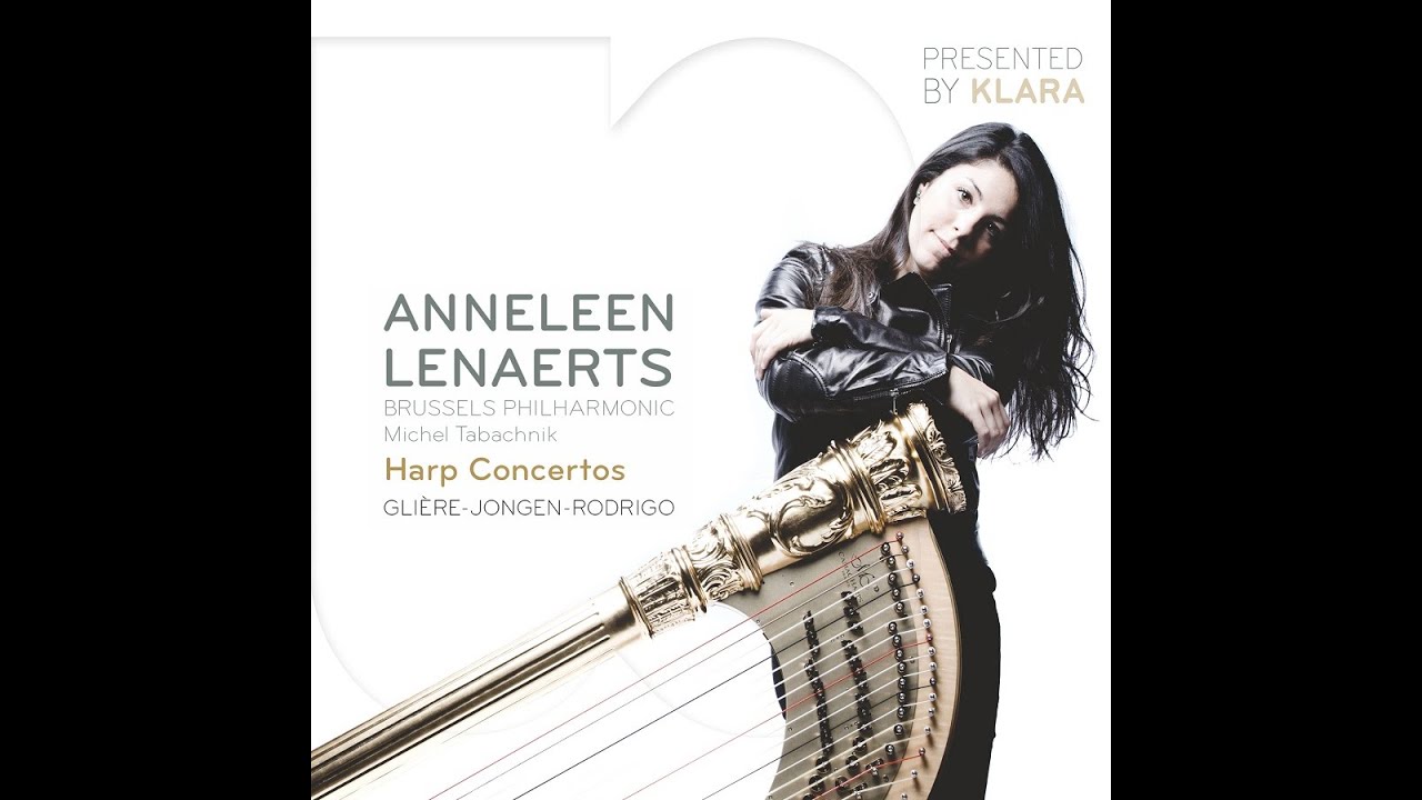 Anneleen Lenaerts records Harp Concertos (Glière, Rodrigo