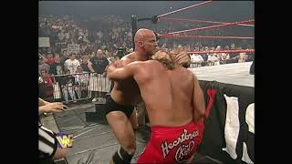 Famous Tag Champs Shawn Michaels & Steve Austin brawl during match with Legion of Doom 1997 (WWF) Wealth