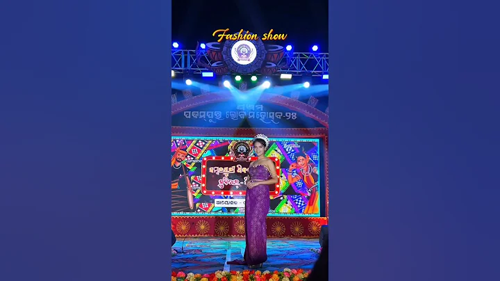 Padampur Fashion show 2025✨ ||Padampur Lok mahotsav 2025🥰||#odisha #fashion #sambalpuri #shorts