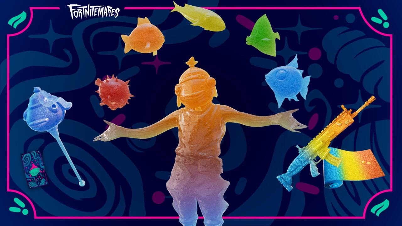Fortnite New Gummy Fish stick item shop 161021 YouTube