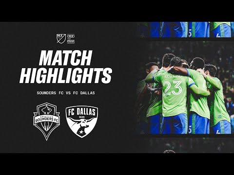 Seattle Sounders Dallas Goals And Highlights