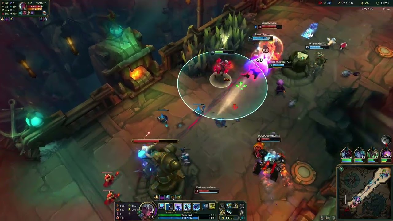 League of Legends S15 ARAM Nilah (No Commentary)