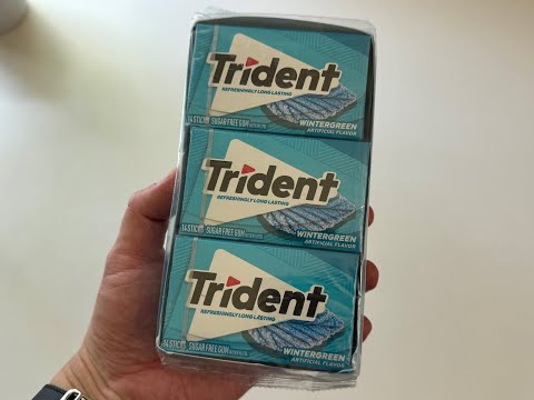 Trident Wintergreen Gum