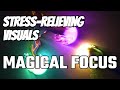 Abstract Fluid Backgrounds &amp; Stress-Relieving Music ♬ | Enhance Your Focus: Magical Fluid Visuals