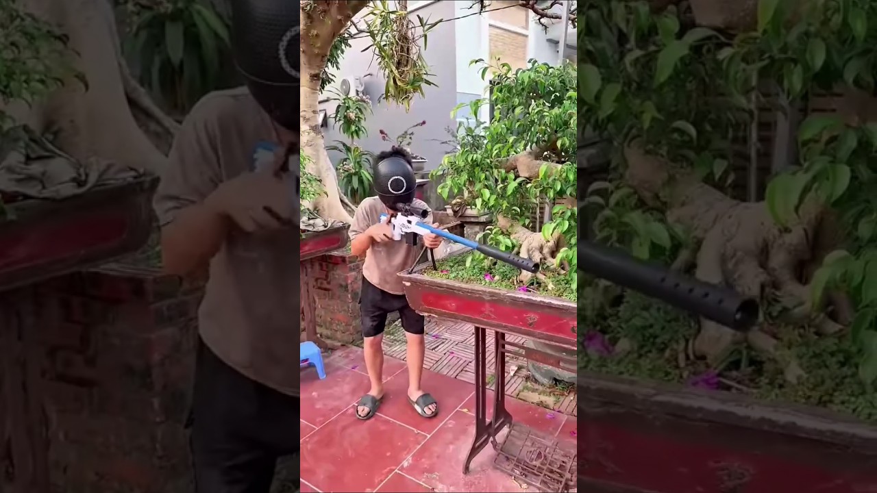 son in #nerf #funny #nerfsniper #bgmilivewithpocox3pro #nerfguns #nerftoys #toys