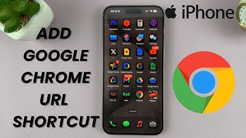 How To Add Google Chrome URL Shortcut To iPhone Home Screen
