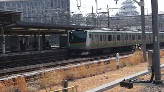 E233系3000番台+E231系1000番台小田原駅発車　M4H07005