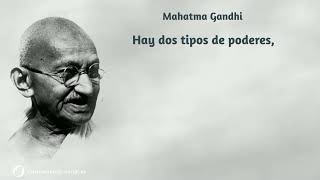 Mahatma Gandhi  |  El poder del amor (Audio frase) ☮️