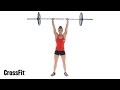 The thruster crossfit foundational movement