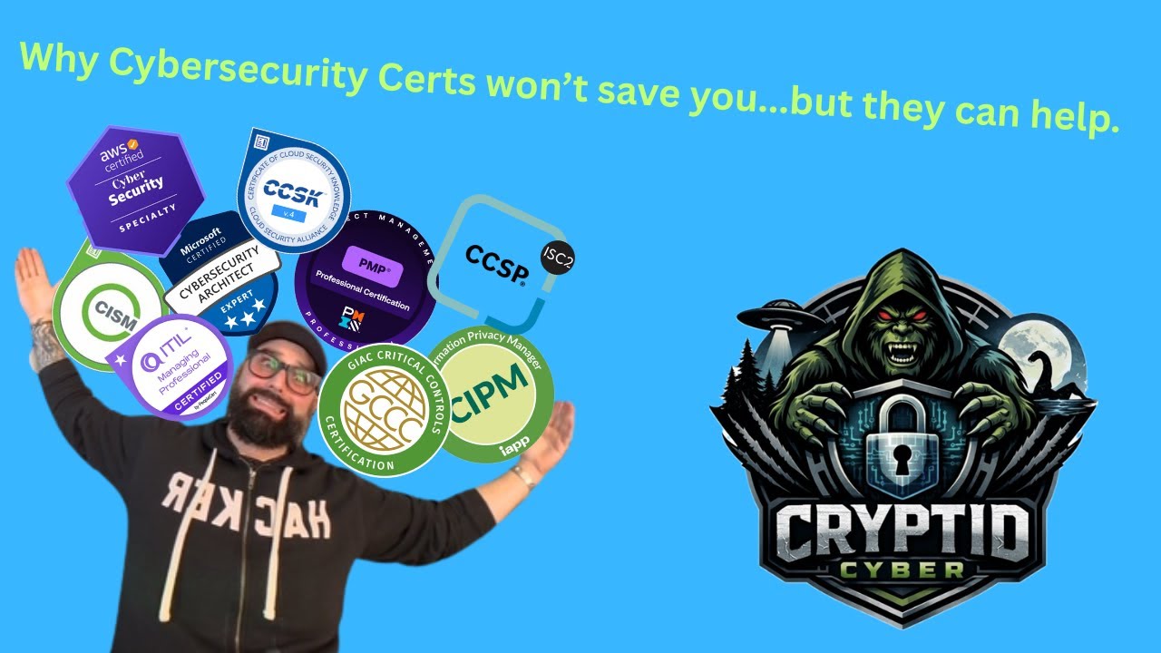 Cyber certifications won't save you…but they will help