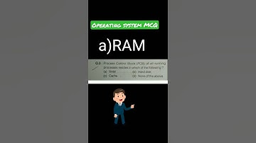 Operating system MCQ based question .The process control block of all running process reside in ..