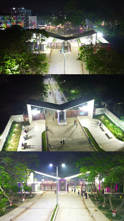 Night view of BRUR Gate| Mindspro cinematics..