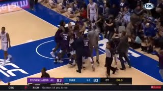 Stephen F Austin Game-Winning Layup vs #1 Duke (2019)